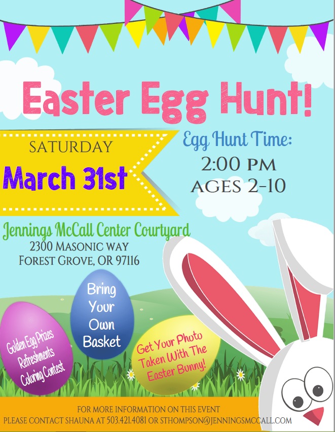 Jennings McCall - Jennings McCall Community Egg Hunt Jennings McCall - Jennings McCall Community Egg Hunt